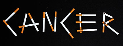 Relación entra cáncer y tabaco.