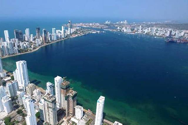 Bahia de Cartagena.