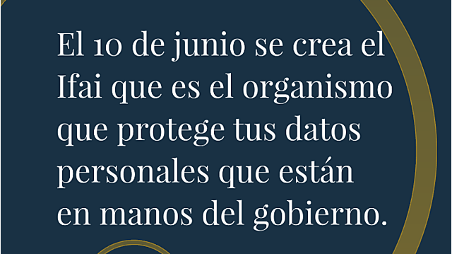 Instrumento normativo en materia de protección de datos personales