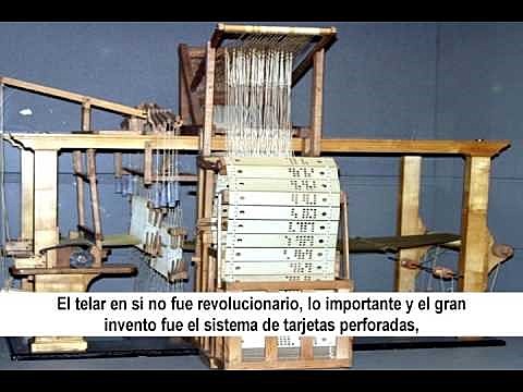 Joseph Marie Jacquard/rollos de papel perforados