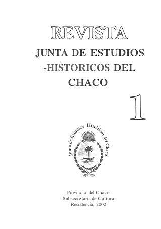 1998 Revista cultural “Junta de Estudios Históricos del Chaco"