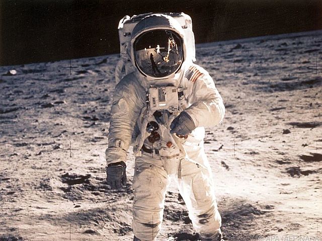 Neil Armstrong flog auf den Mond
