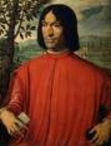 Lorenzo Medici takes power in Florence