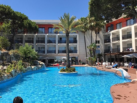 Ich war zum ersten mal in Spanien (in Gambrinus im Hotel Centurio)