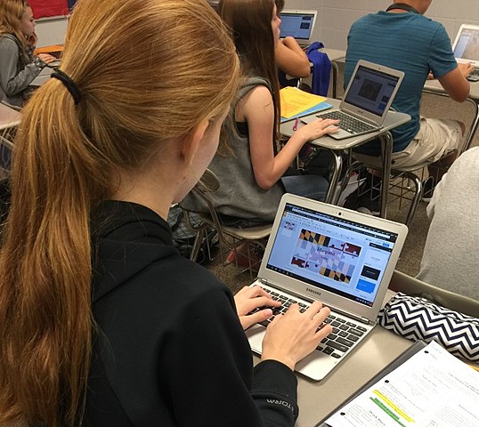 High School Computer Lab as a Teacher