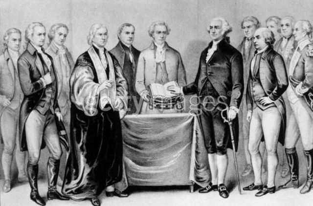 Adams Becomes President