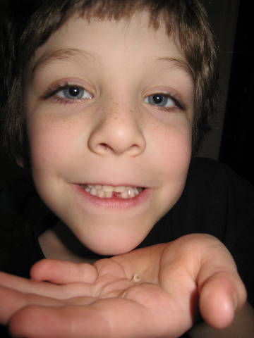 I lost my first tooth