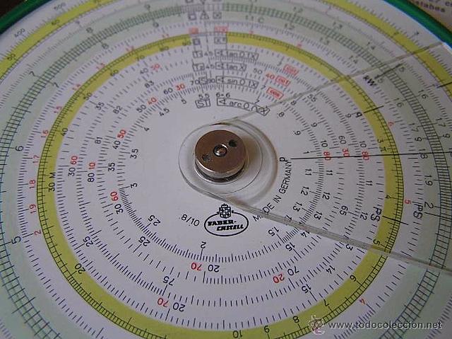 Regla circular de calculo