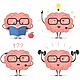 Conjunto dibujos animados cerebro 124894 2 (1)