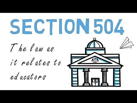 Section 504 of the Rehab Act