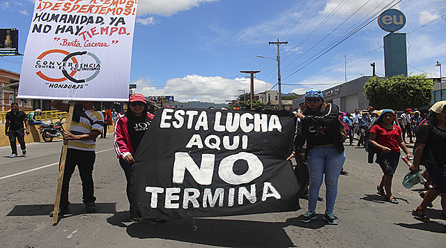 La Plataforma de Lucha: Honduras