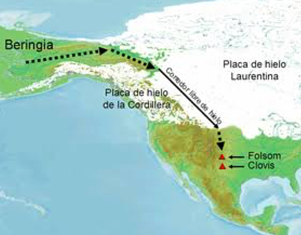 Presencia del hombre en el continente americano