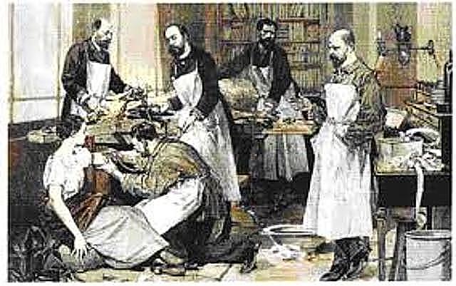 1848 Se inició una legislación sanitaria para la industria