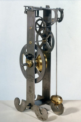 Galileo developed the idea of a pendulum clock.