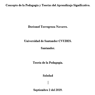 Timeline: CONCEPTO, EVOLUCIÓN  DE LA PEDAGOGÍA Y EL APRENDIZAJE SIGNIFICATIVO. Dorismel  Torregroza