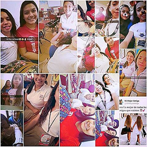 Conocí a mi mejor amiga de la secundaria