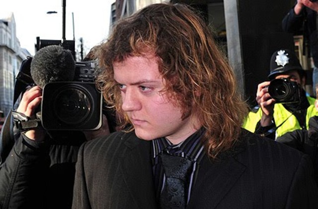 Student protester jailed for throwing a fire extinguisher.