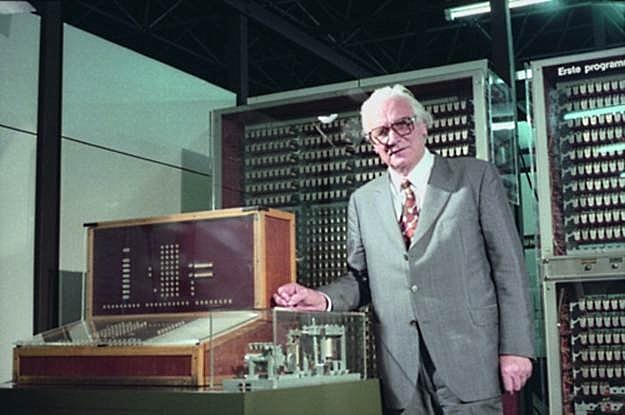 Konrad Zuge created the Z3 computer which became the world’s first programmable, automatic computer