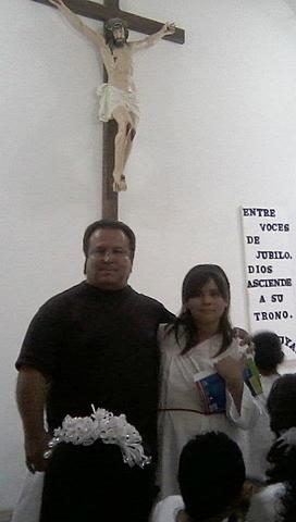 Hice mi primera comunión