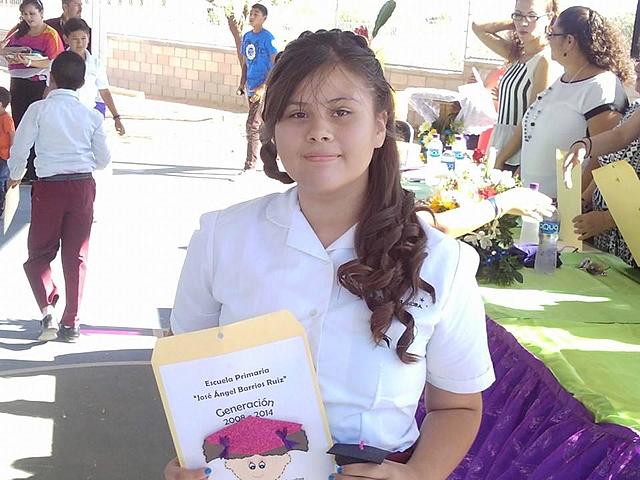 Me gradué de la primaria