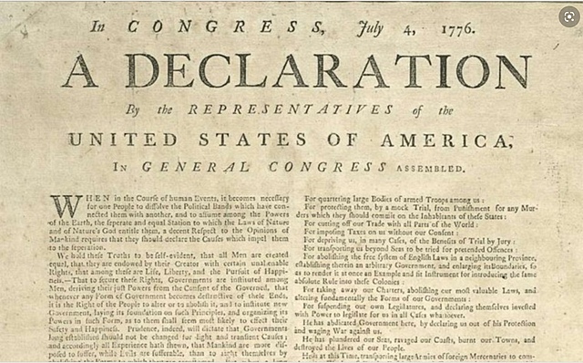 Declaration of Independence