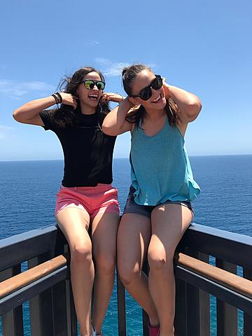 Conocí a mi mejor amiga.