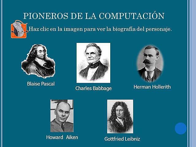 PIONEROS DE LA COMPUTACIÓN