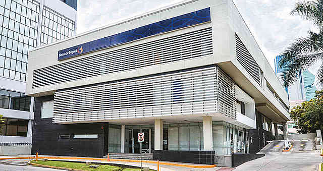 Primera oficina del Banco de Bogotá en Ciudad Panamá