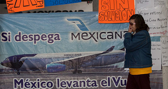 Cierre de Aerolineas Mexicanas