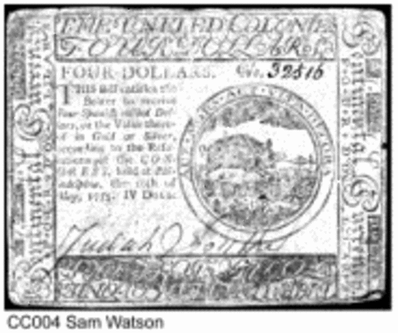 Colonial Currencies