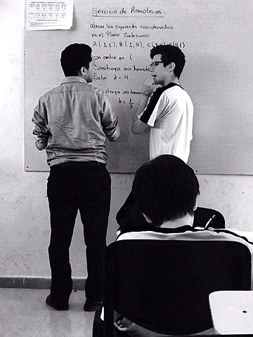 Entré a sexto grado.