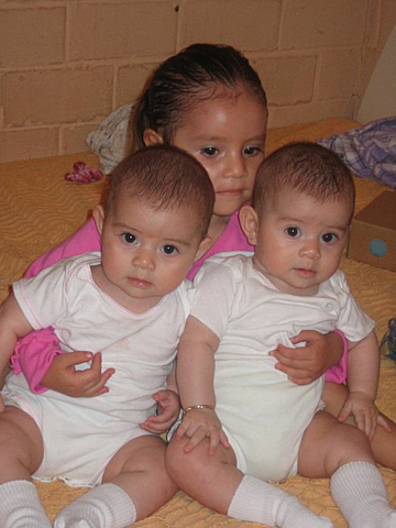 Nacimiento de mis hermanas gemelas