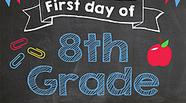Timeline: The First Day Of 8th Grade