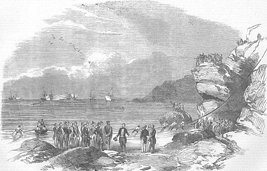 El primer cable teléfonico