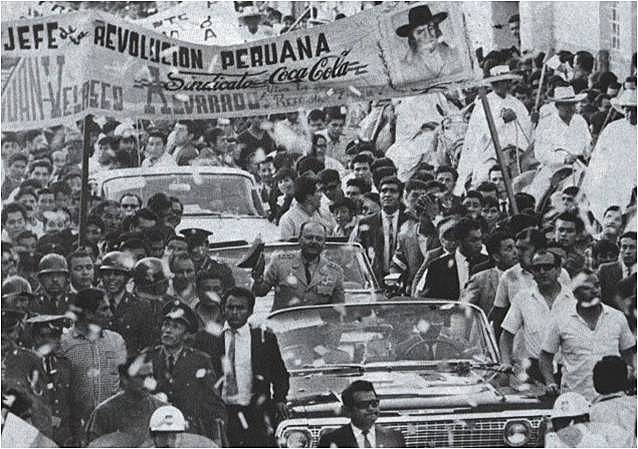 Velasco en la ciudad de Trujillo