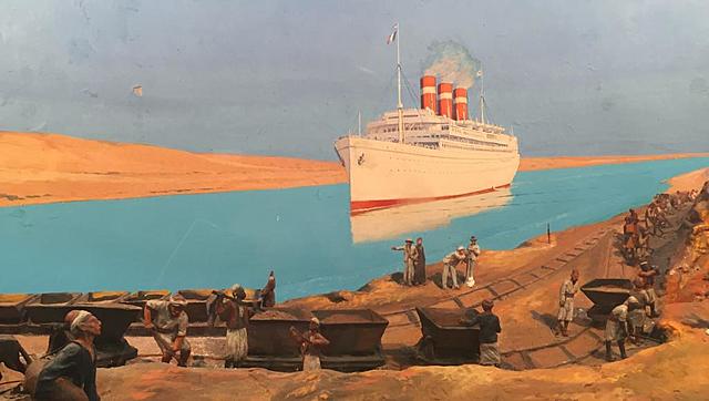 Creación del canal de Suez