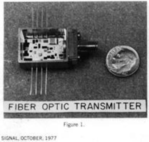 U.S military uses fiber optic