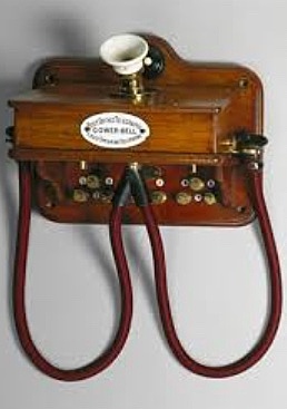 Teléfono mural gower-bell 1880