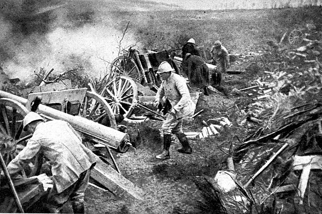 Begin der 1. Weltkrieg