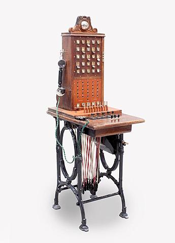 Centralita manual  de  batería  local