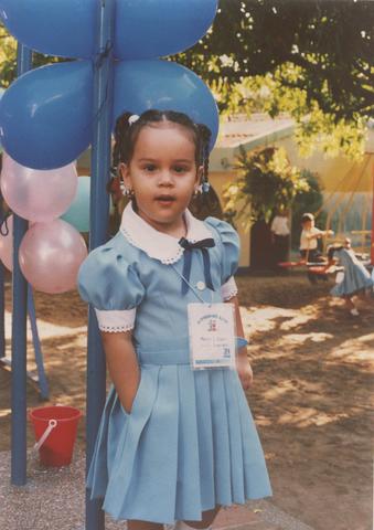 My first day of class.