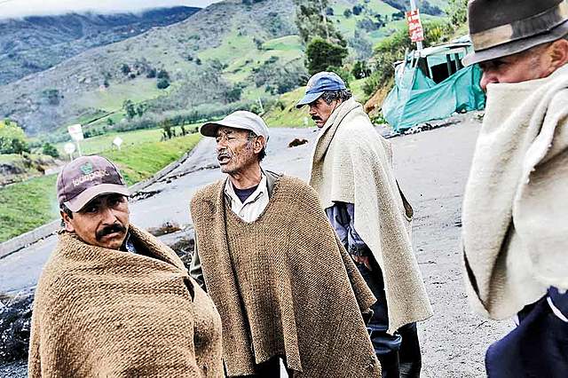 Primer paro Cebollero en Colombia