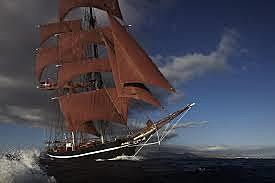 Kolumbus uberquert den Atlantik