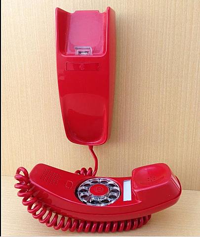 Teléfono automático de batería central, modelo Góndola