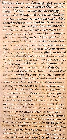 English Bill of Rights