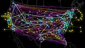1972. Bob Kahn hace una demostración de ARPANET con 40 máquinas conectadas y causa sensación. 407