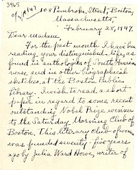 La carta de Massachusetts