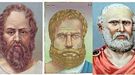 Timeline: Aportes a la Educación de Sócrates, Platón y Aristóteles