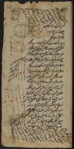 Compendi  d'Almagesto. Any 1000