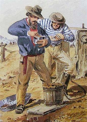 Ballarat was named the richest goldfields